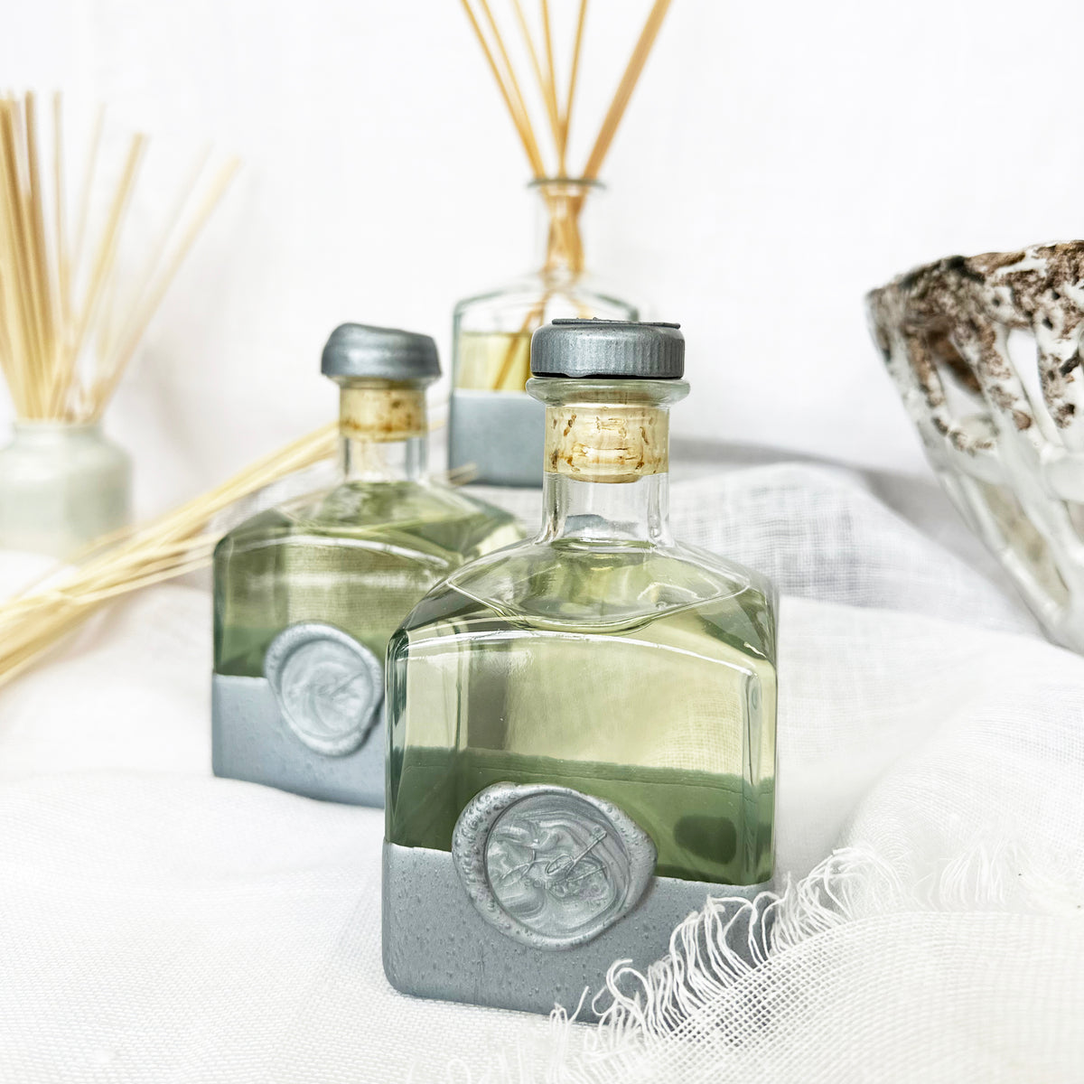 JDBotanics Reed Diffuser Perfume Baobab and Honeybush