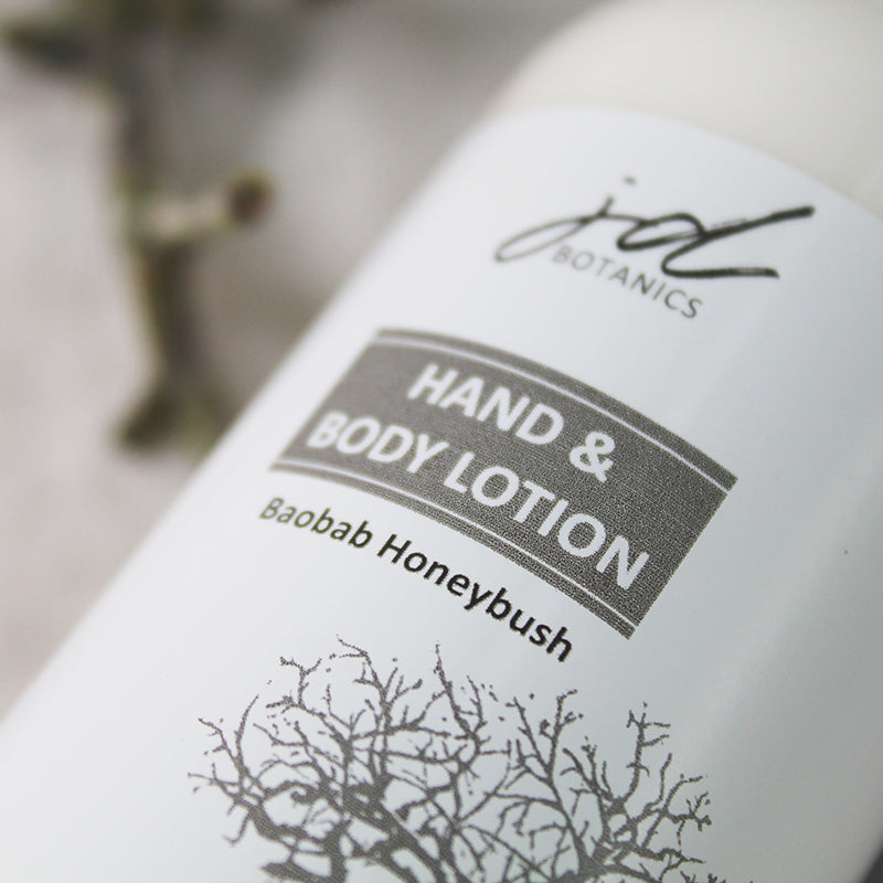 JDBotanics Baobab Honeybush Hand & Body Lotion Small