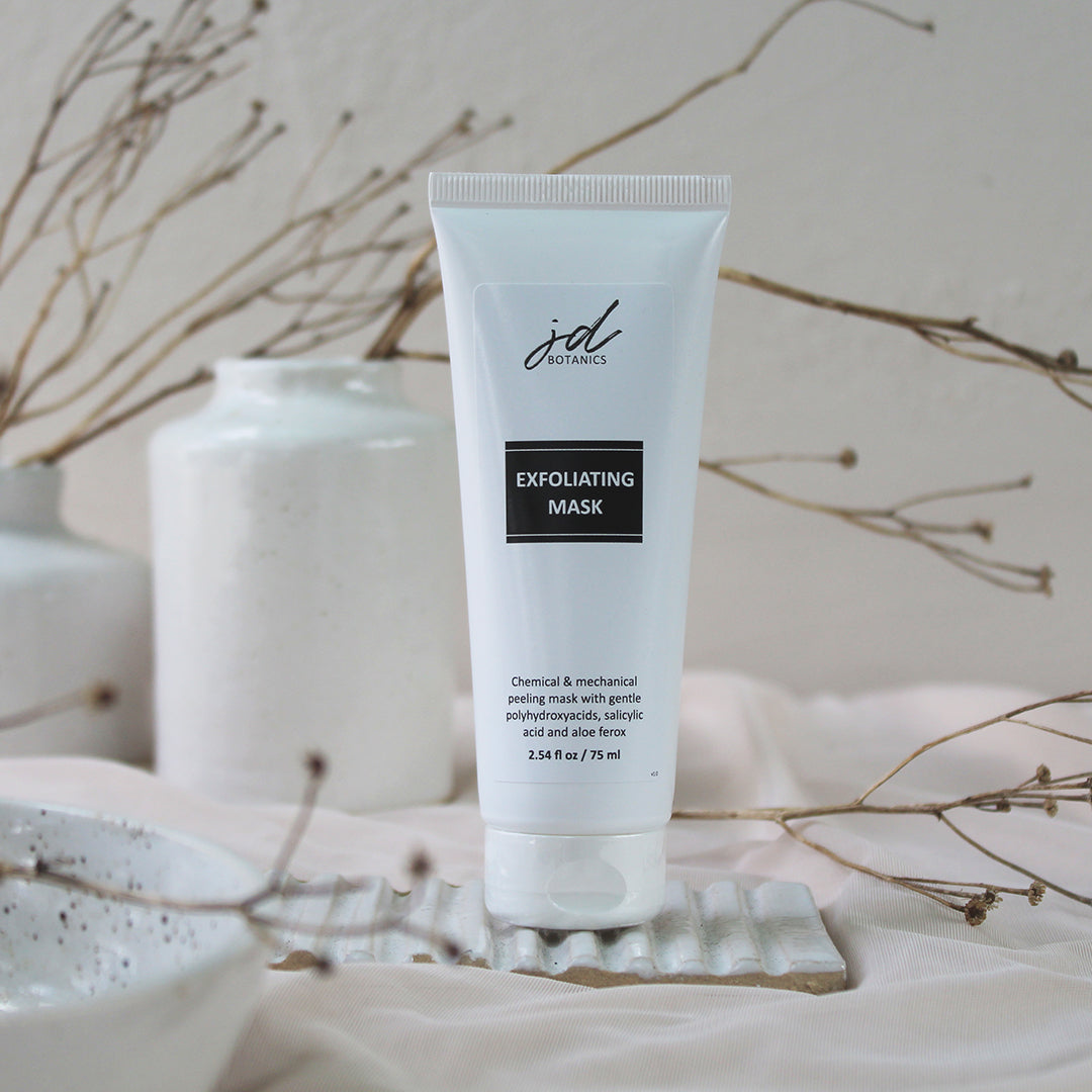 JDBotanics Exfoliating Clay Face Mask with Aloe Ferox