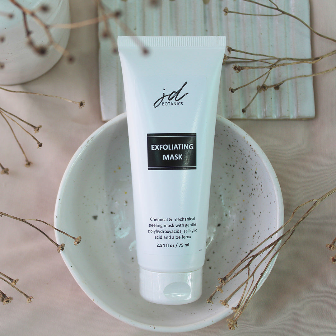 JDBotanics Exfoliating Clay Face Mask with Aloe Feroxk